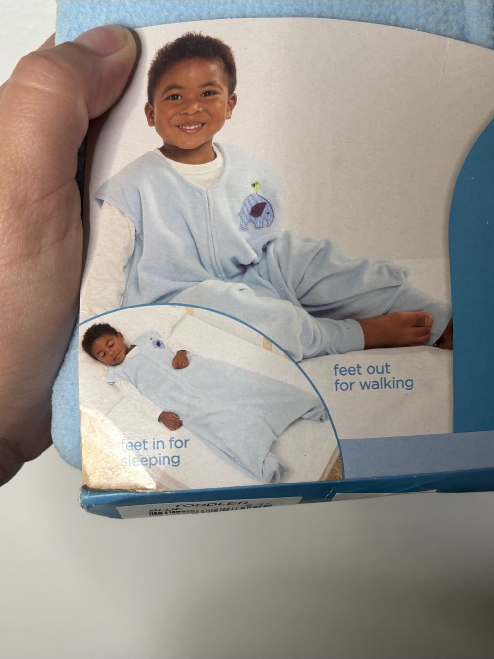 New Halo Sleep Sack Big Kids Blue 2T-3T - Picture 2 of 12